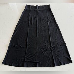 NWT Aleeza Paris Elegant Black Maxi Skirt sz XL